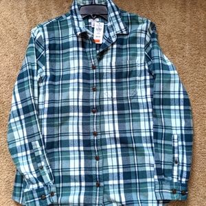 Women's LL Bean flannel shirt